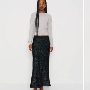 Reformation Layla Silk Skirt